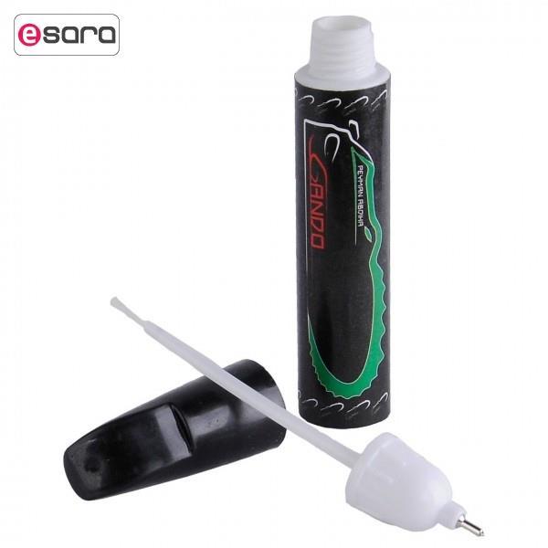 قلم خشگیر بدنه خودرو گاندو مدل نقره ای کد رنگ 67902G